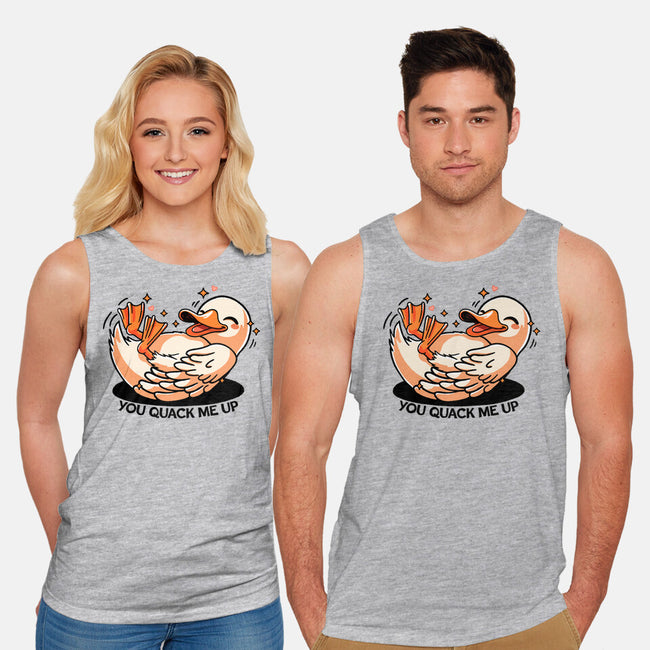 You Quack Me Up-Unisex-Basic-Tank-fanfreak1