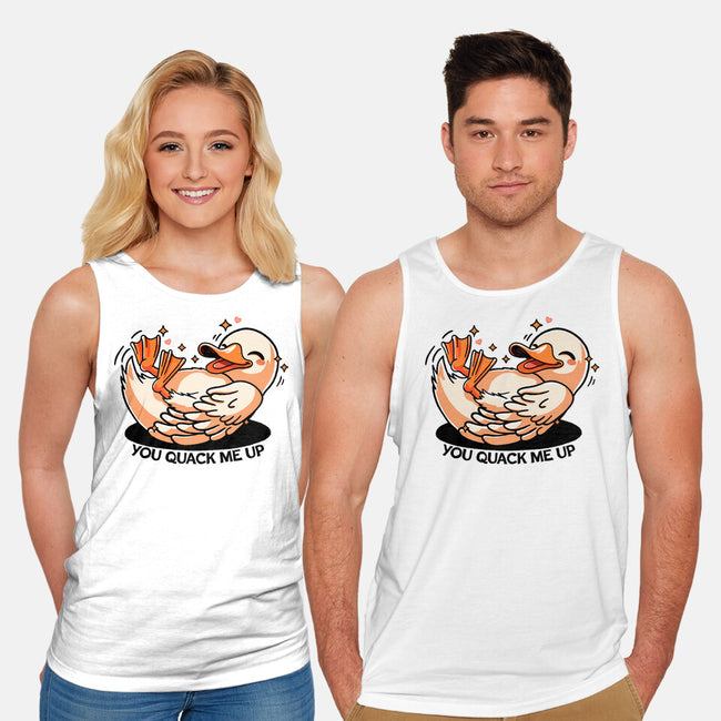 You Quack Me Up-Unisex-Basic-Tank-fanfreak1