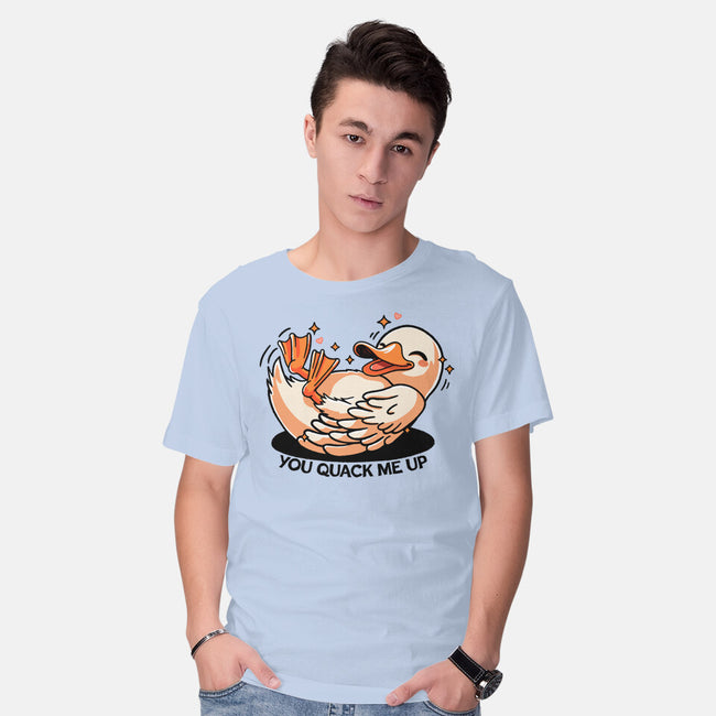 You Quack Me Up-Mens-Basic-Tee-fanfreak1