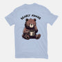 Bearly Awake-Womens-Fitted-Tee-fanfreak1