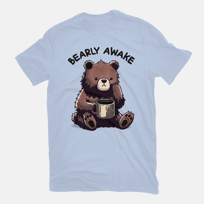 Bearly Awake-Womens-Basic-Tee-fanfreak1