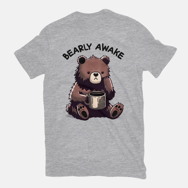 Bearly Awake-Womens-Fitted-Tee-fanfreak1