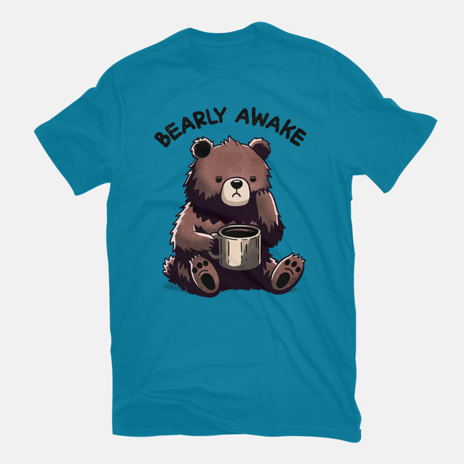 Bearly Awake-Unisex-Basic-Tee-fanfreak1