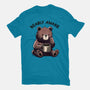 Bearly Awake-Womens-Fitted-Tee-fanfreak1