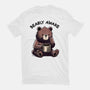 Bearly Awake-Womens-Basic-Tee-fanfreak1