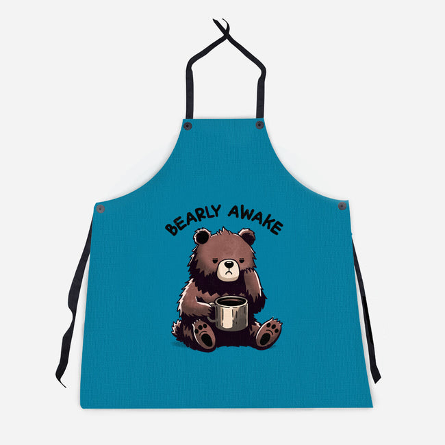 Bearly Awake-Unisex-Kitchen-Apron-fanfreak1