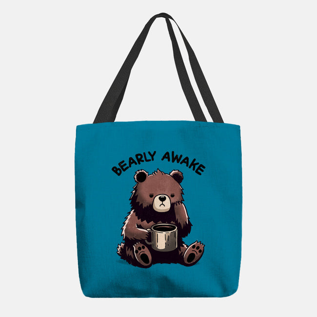 Bearly Awake-None-Basic Tote-Bag-fanfreak1