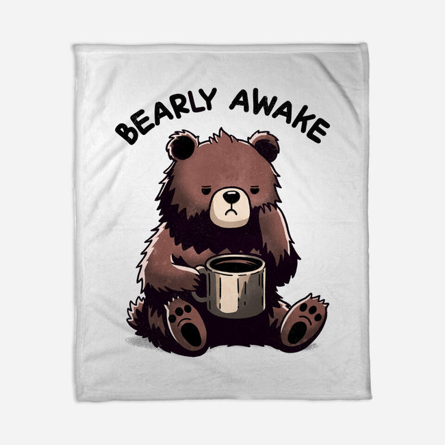 Bearly Awake-None-Fleece-Blanket-fanfreak1