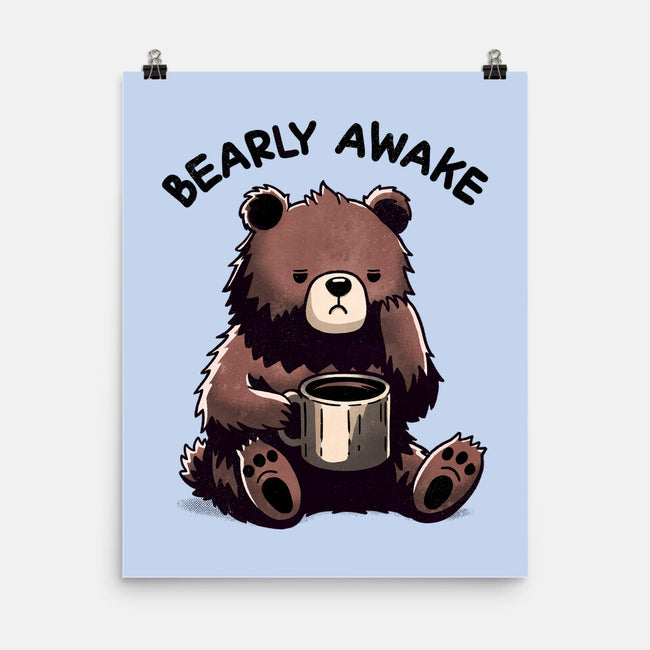 Bearly Awake-None-Matte-Poster-fanfreak1