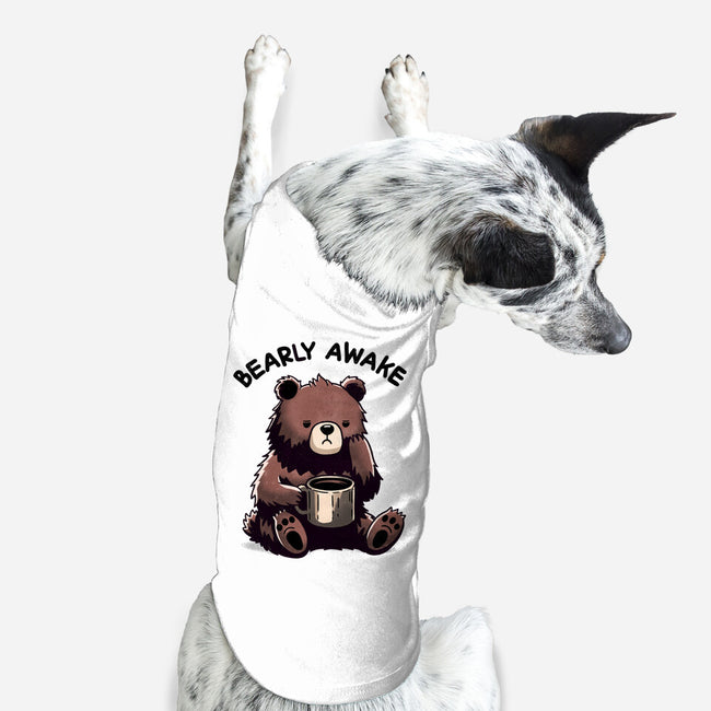 Bearly Awake-Dog-Basic-Pet Tank-fanfreak1