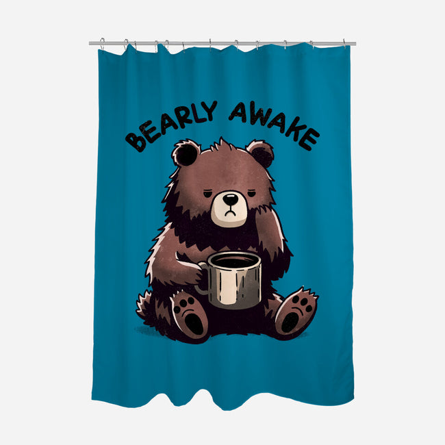 Bearly Awake-None-Polyester-Shower Curtain-fanfreak1