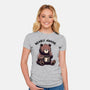 Bearly Awake-Womens-Fitted-Tee-fanfreak1