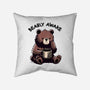 Bearly Awake-None-Removable Cover-Throw Pillow-fanfreak1