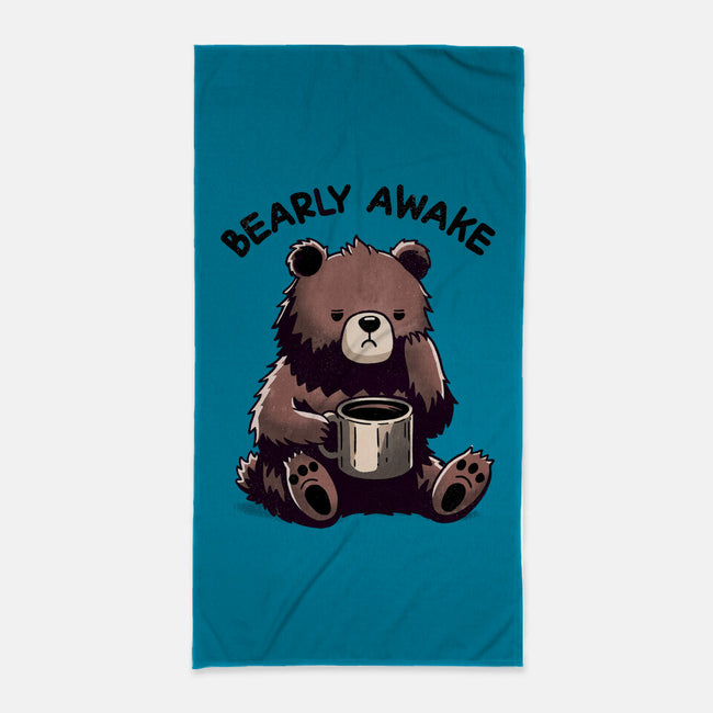 Bearly Awake-None-Beach-Towel-fanfreak1