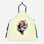 Kitsune Fox Splash-Unisex-Kitchen-Apron-fanfreak1