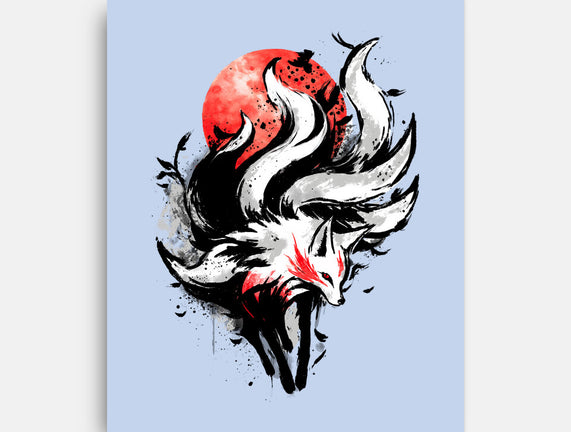 Kitsune Fox Splash