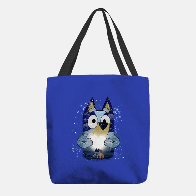 Heeler Family Love-None-Basic Tote-Bag-JamesQJO