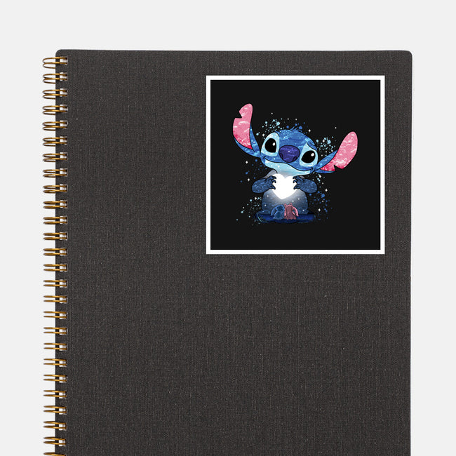 Stitch's Love-None-Glossy-Sticker-JamesQJO