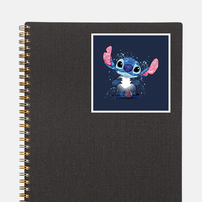 Stitch's Love-None-Glossy-Sticker-JamesQJO