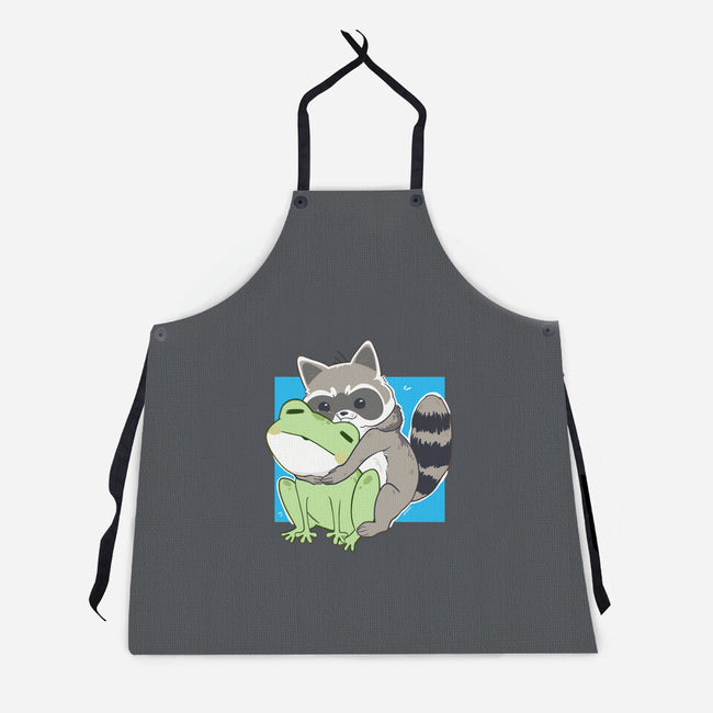 Big Friends-Unisex-Kitchen-Apron-Rayuzu