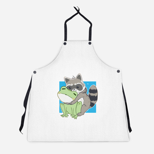 Big Friends-Unisex-Kitchen-Apron-Rayuzu