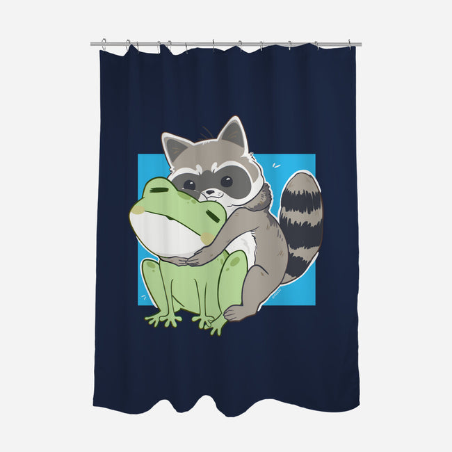 Big Friends-None-Polyester-Shower Curtain-Rayuzu