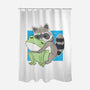 Big Friends-None-Polyester-Shower Curtain-Rayuzu