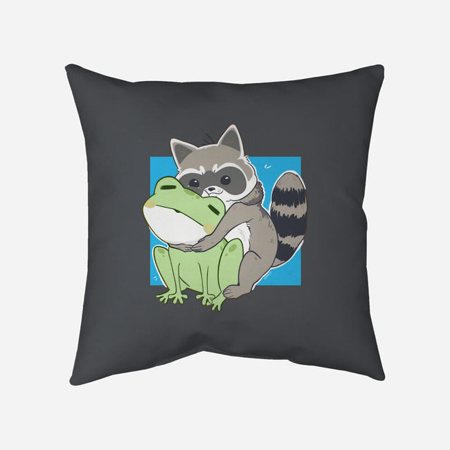 Big Friends-None-Removable Cover-Throw Pillow-Rayuzu