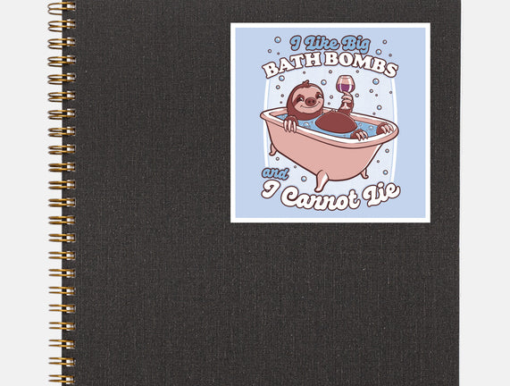 Relax Sloth Bubble Bathtub