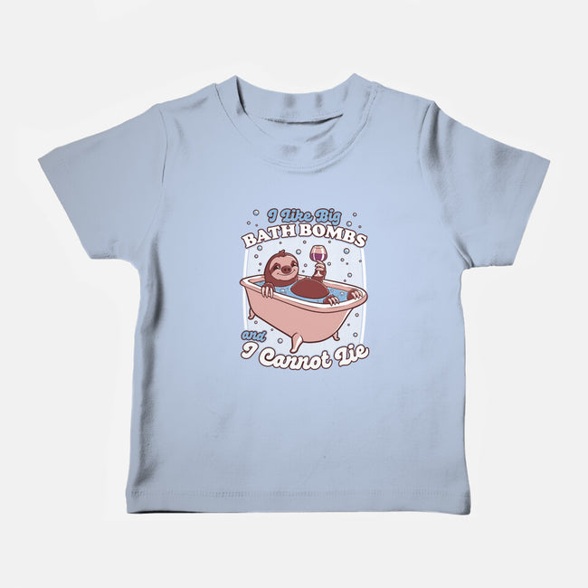 Relax Sloth Bubble Bathtub-Baby-Basic-Tee-Studio Mootant