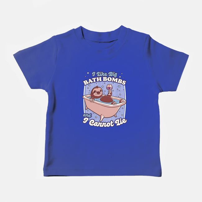 Relax Sloth Bubble Bathtub-Baby-Basic-Tee-Studio Mootant