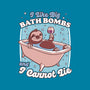 Relax Sloth Bubble Bathtub-Unisex-Basic-Tee-Studio Mootant