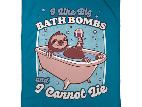 Relax Sloth Bubble Bathtub