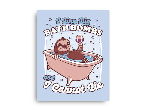 Relax Sloth Bubble Bathtub