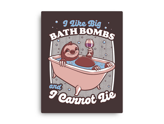 Relax Sloth Bubble Bathtub