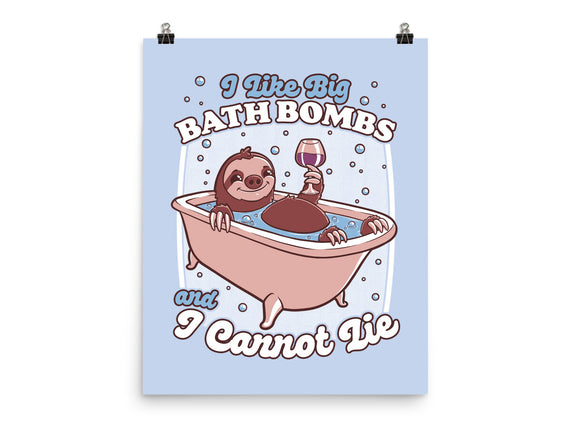 Relax Sloth Bubble Bathtub