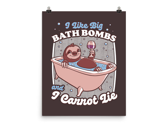 Relax Sloth Bubble Bathtub