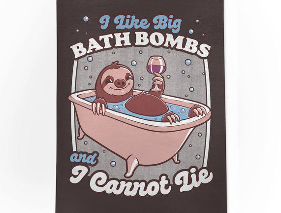 Relax Sloth Bubble Bathtub