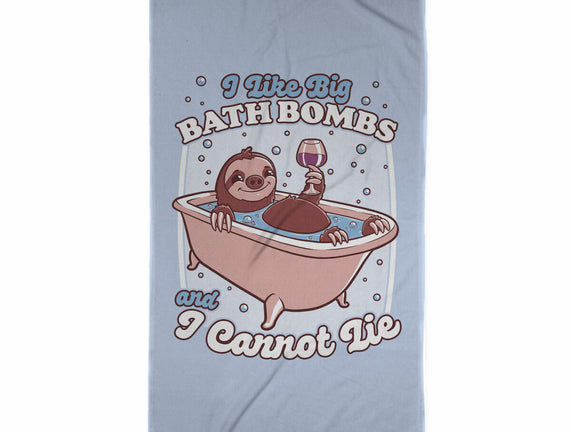 Relax Sloth Bubble Bathtub