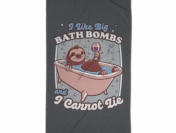 Relax Sloth Bubble Bathtub