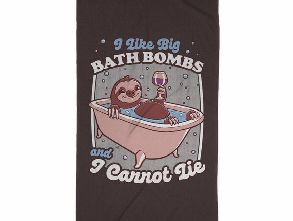 Relax Sloth Bubble Bathtub