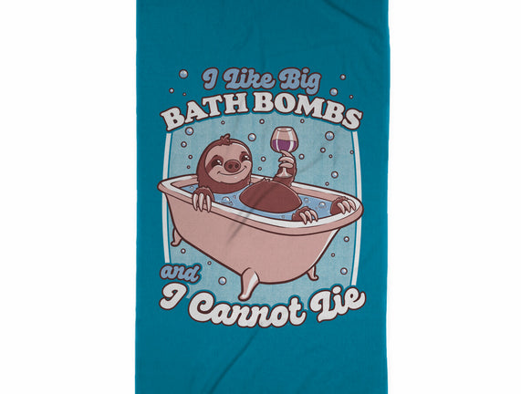 Relax Sloth Bubble Bathtub