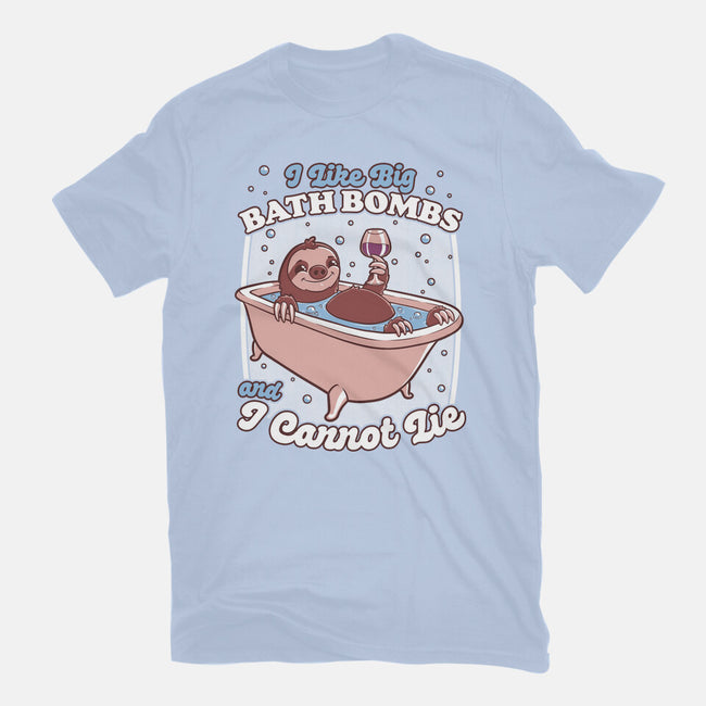 Relax Sloth Bubble Bathtub-Unisex-Basic-Tee-Studio Mootant