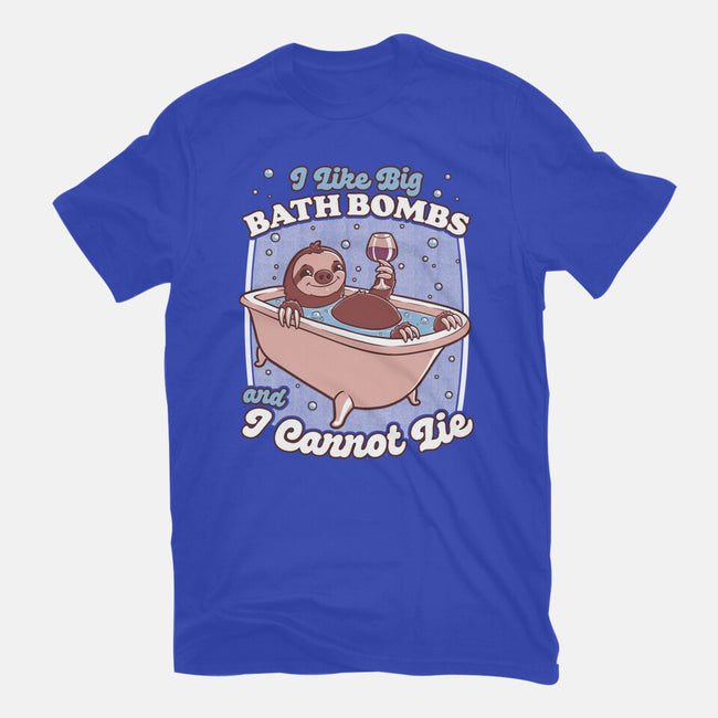 Relax Sloth Bubble Bathtub-Mens-Premium-Tee-Studio Mootant