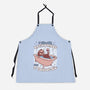 Relax Sloth Bubble Bathtub-Unisex-Kitchen-Apron-Studio Mootant