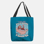 Relax Sloth Bubble Bathtub-None-Basic Tote-Bag-Studio Mootant