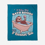 Relax Sloth Bubble Bathtub-None-Fleece-Blanket-Studio Mootant