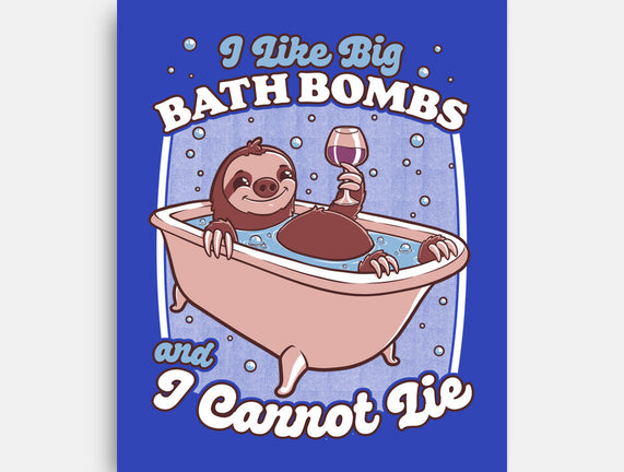 Relax Sloth Bubble Bathtub