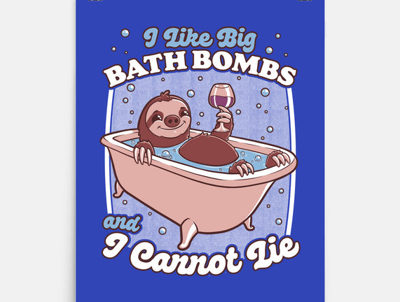 Relax Sloth Bubble Bathtub