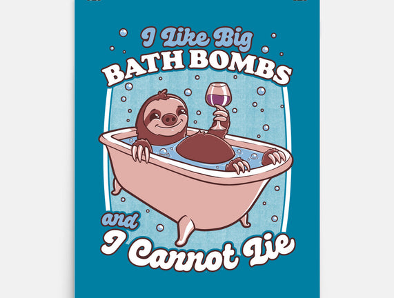 Relax Sloth Bubble Bathtub